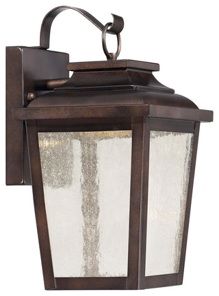 Buy chelesa-bronze-with-clear-seedy-glass-glass Irvington Manor Outdoor (Wet) Wall Lantern by Minka-Lavery