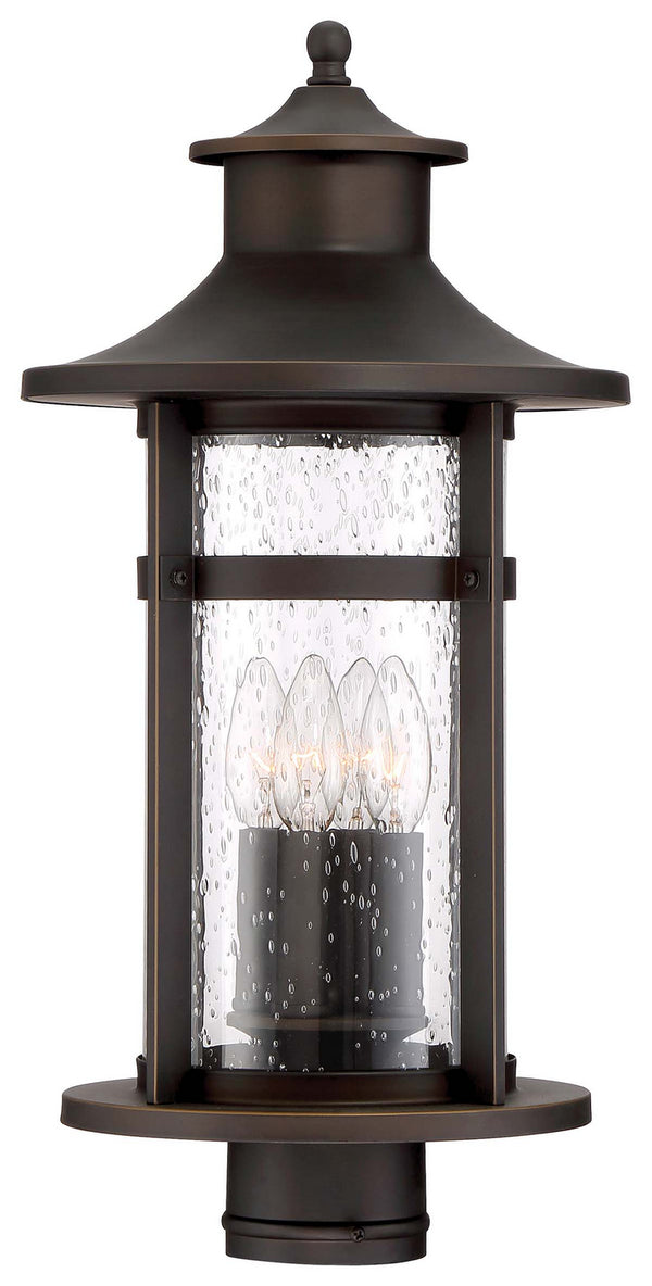 Highland Ridge Outdoor (Wet) Post Lantern by Minka-Lavery