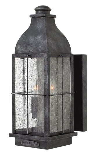 Buy greystone-with-clear-seedy-glass Bingham Outdoor (Wet) Wall Lantern by Hinkley