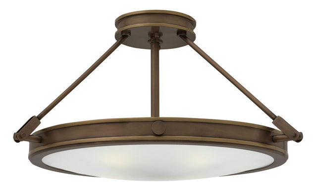 Collier Semi-Flush Mount Ceiling Light by Hinkley