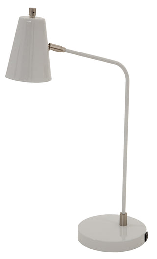 Buy gray-with-metal-glass Kirby Lamp by House of Troy