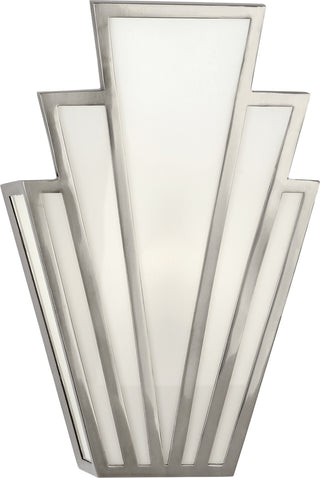 Buy antique-silver Empire Sconce by Robert Abbey