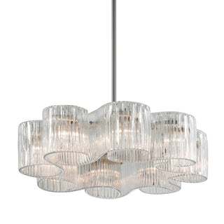 Buy satin-silver-leaf Circo Chandelier by Corbett Lighting
