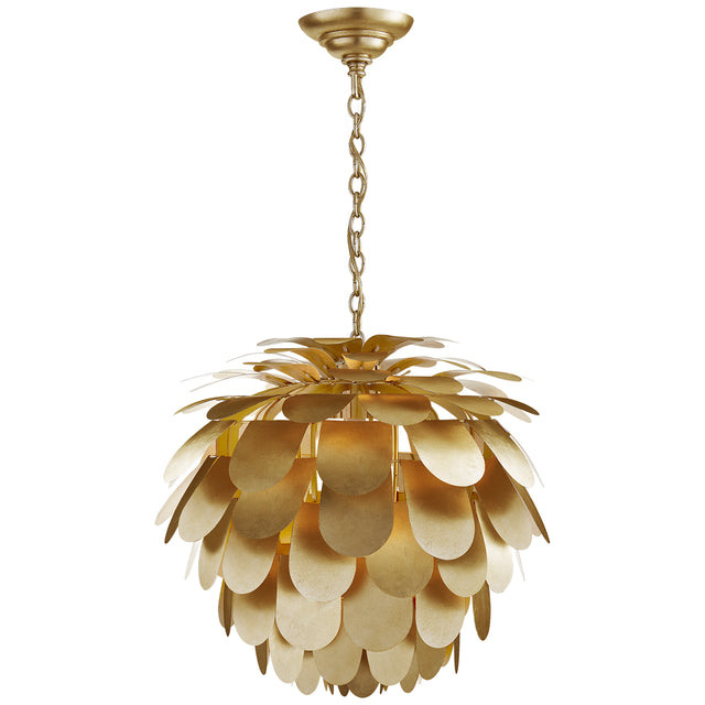 Cynara Outdoor (Damp) Chandelier by Visual Comfort Signature