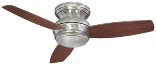 Buy pewter-finish-with-pewter-blades Traditional Concept Outdoor (Wet) Hugger Ceiling Fan with Light by Minka Aire
