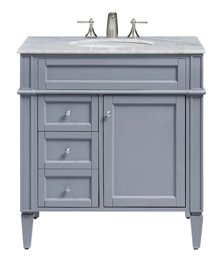 Buy grey Park Ave Vanity by Elegant Lighting