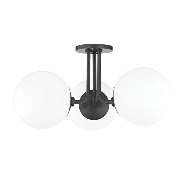 Stella Outdoor (Damp) Semi Flush Mount Light by Mitzi