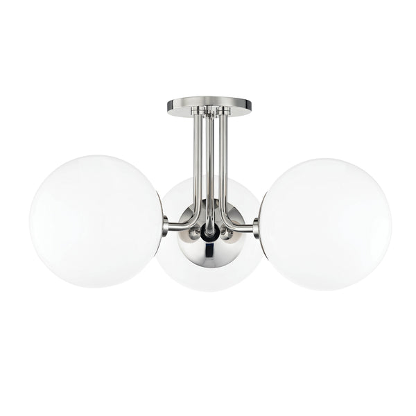 Stella Outdoor (Damp) Semi-Flush Mount Ceiling Light by Mitzi