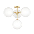 Ashleigh Outdoor (Damp) Semi-Flush Mount Ceiling Light by Mitzi