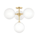 Ashleigh Outdoor (Damp) Semi Flush Mount Ceiling Light by Mitzi