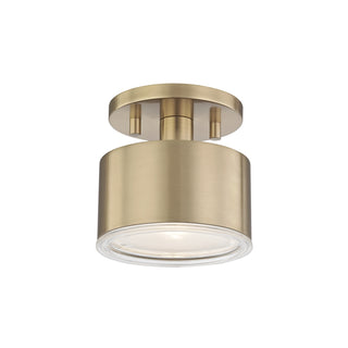 Nora Outdoor (Damp) Semi Flush Mount Ceiling Light by Mitzi