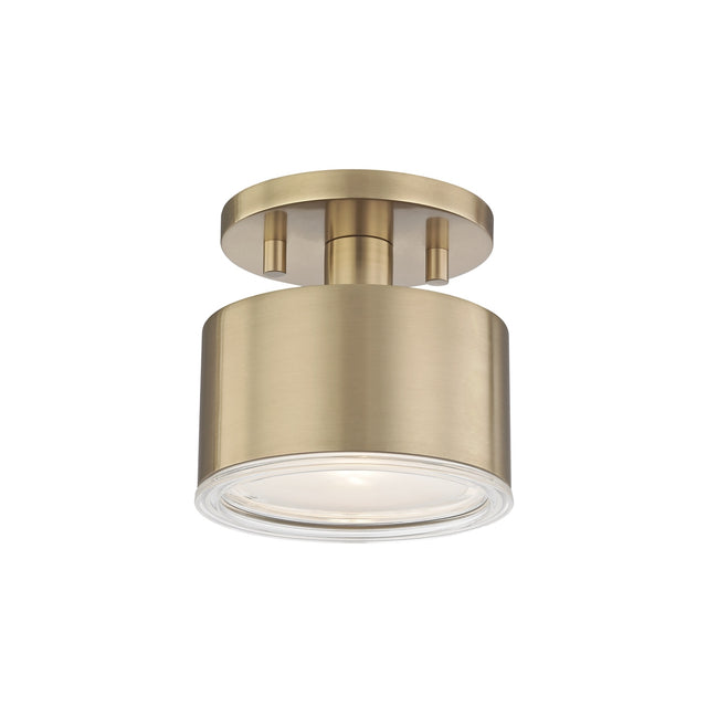 Nora Outdoor (Damp) Semi-Flush Mount Ceiling Light by Mitzi