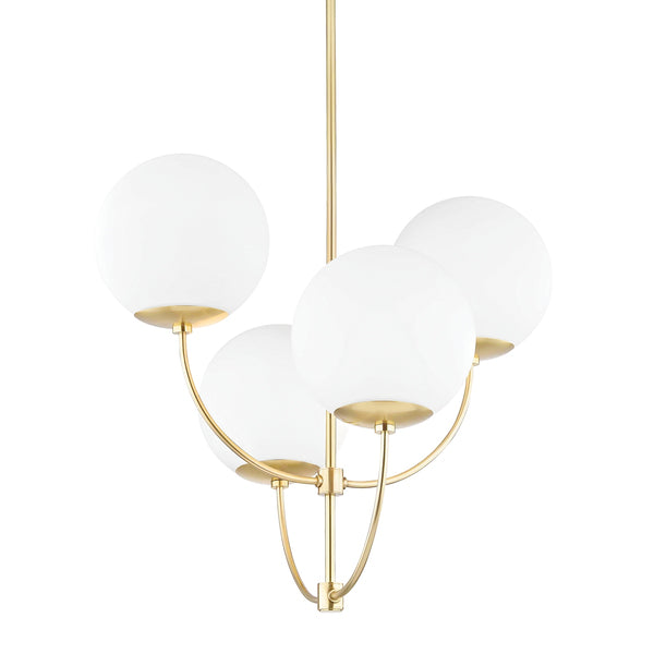 Carrie Outdoor (Damp) Chandelier by Mitzi