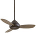 Oil Rubbed Bronze Finish with Taupe Blades