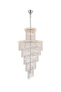 Spiral Chandelier by Elegant Lighting