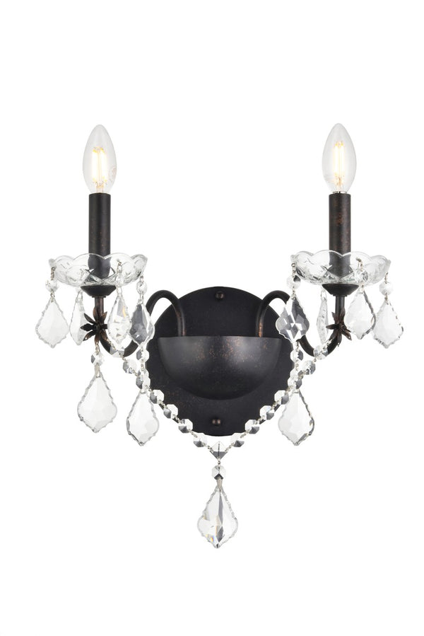 St. Francis Outdoor (Damp) Sconce by Elegant Lighting