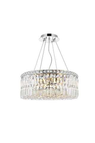 Buy chrome Maxime Chandelier by Elegant Lighting