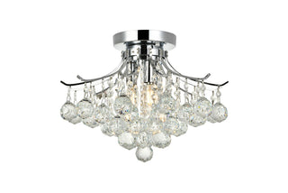Buy chrome Toureg Flush Mount Light by Elegant Lighting