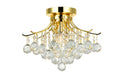Toureg Flush Mount Ceiling Light by Elegant Lighting