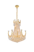Corona Chandelier by Elegant Lighting