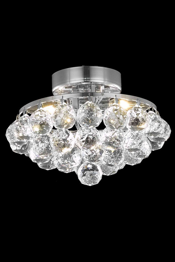Corona Flush Mount Ceiling Light by Elegant Lighting