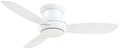 Concept II Outdoor (Wet) Hugger Ceiling Fan with Light by Minka Aire