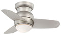 Spacesaver Hugger Ceiling Fan with Light by Minka Aire