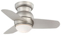 Spacesaver Hugger Ceiling Fan with Light by Minka Aire
