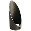 Outdoor (Wet) Aluminum Long Cowl Accessory by Kichler
