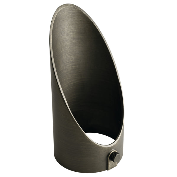 Outdoor (Wet) Brass Long Cowl Accessory by Kichler