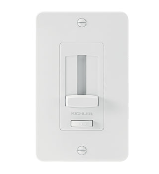 Buy white-material-not-painted Under Cabinet Accessories Plastic LED Driver + Dimmer Trim Accents by Kichler
