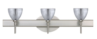 Buy satin-nickel-with-silver-foil-2-625-x-3-375-x-3-375-glass Divi Sconce by Besa