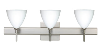 Buy satin-nickel-with-opal-matte-4-5-x-5-x-5-glass Mia Sconce by Besa