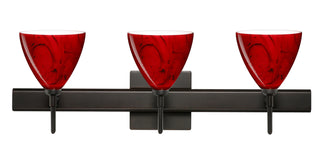 Buy bronze-with-magma-4-5-x-5-x-5-glass Mia Sconce by Besa