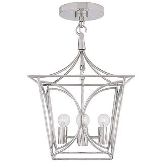 Buy polished-nickel Cavanagh Outdoor (Damp) Lantern by Visual Comfort Signature