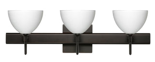 Buy bronze-with-white-4-x-6-x-6-glass Brella Sconce by Besa