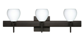 Buy bronze-with-opal-matte-3-875-x-4-125-x-4-125-glass Tay Tay Sconce by Besa