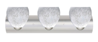 Buy satin-nickel-with-carrera-5-25-x-5-875-x-5-875-glass Bolla Sconce by Besa