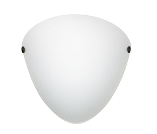 Buy black-with-opal-matte-9-625-x-9-625-x-3-75-glass Kailee Sconce by Besa