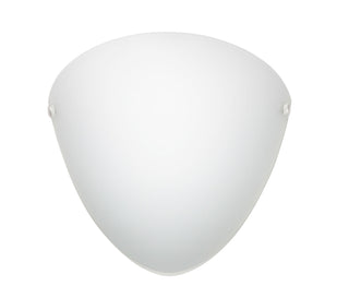 Buy white-with-opal-matte-9-625-x-9-625-x-3-75-glass Kailee Sconce by Besa
