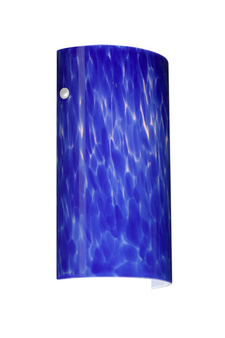 Buy white-with-blue-cloud-11-75-x-7-x-3-5-glass Tamburo Sconce by Besa