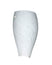 White with Carrera 11``x 7.375``x 3.625`` Glass