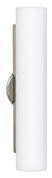 Satin Nickel with Opal Matte 19.75``x 3.75``x 3.5`` Glass
