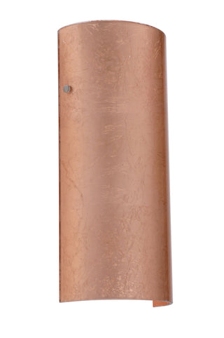 Buy satin-nickel-with-copper-foil-13-75-x-6-125-x-3-375-glass Torre Sconce by Besa
