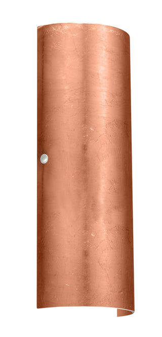 Buy white-with-copper-foil-17-75-x-7-x-3-5-glass Torre Sconce by Besa