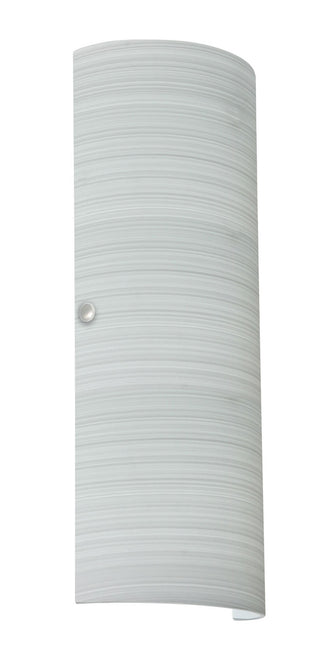 Buy white-with-chalk-17-75-x-7-x-3-5-glass Torre Sconce by Besa