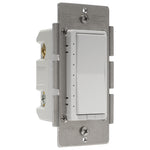 Satco IOT Z-Wave In-Wall Dimmer, White, alternate view [Satco-86-103|CUSTOM|2]