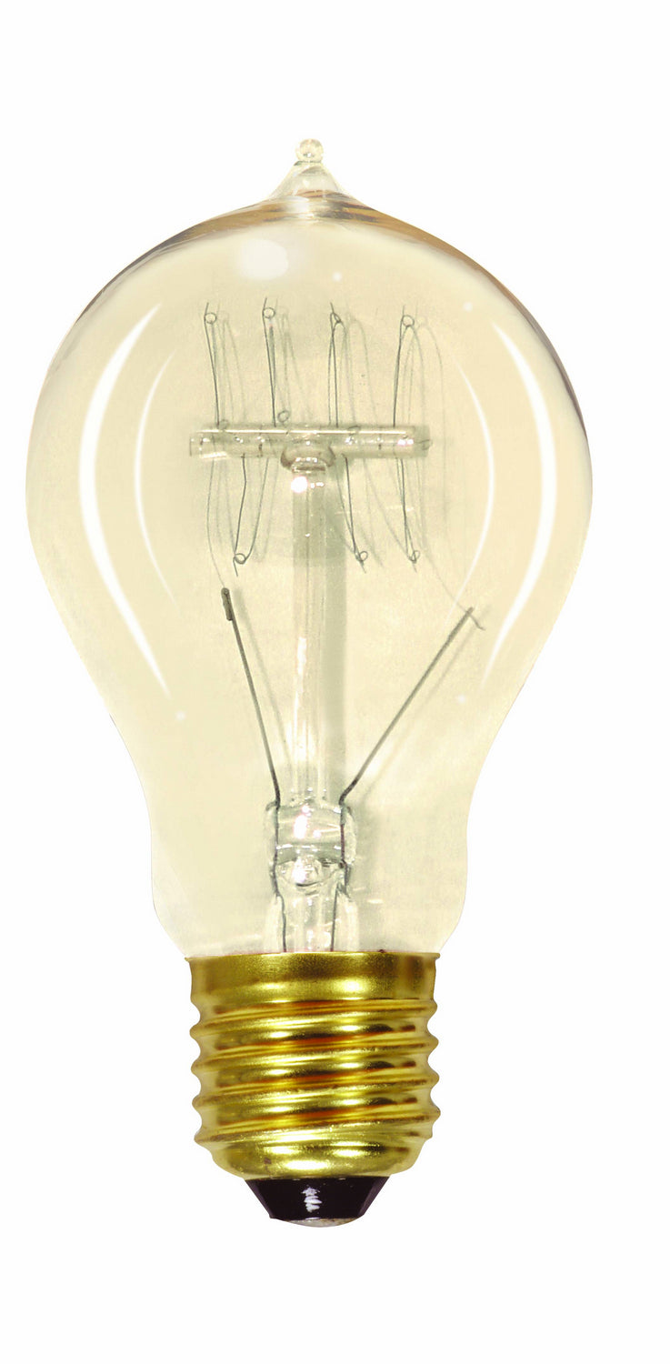 40 Watt Medium A19 120V Incandescent 2700k Light Bulb by Satco