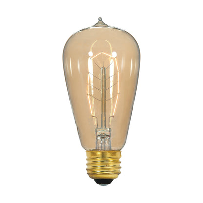 Antique 40 Watt Medium ST19 120V Incandescent 2700k Light Bulb by Satco