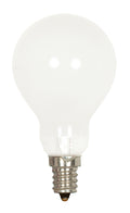 40 Watt E12 A15 120.00V Incandescent 2700k Light Bulb by Satco